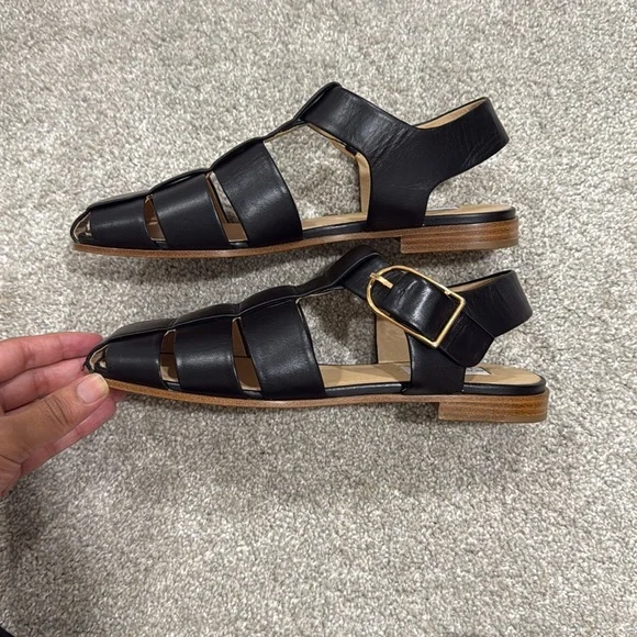 Gabriela Hearst Lynn Leather Sandals Size 36